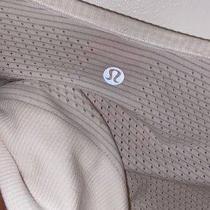 Lululemon White breathable long sleeve